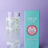Aderia Retro Tall Glass - Rhapsody Green and White | Mugs & Glasses