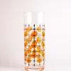 Aderia Retro Tall Glass - Fence Lattice | Mugs & Glasses
