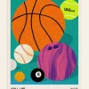 Alice Oehr - Balls Still Life Poster - A2 | Art & Prints