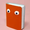 Ark - Googly Eye Mini Notebook - Orange | Stickers, Stationery & Scrapbooking