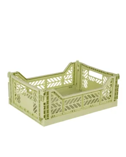 AyKasa - Midi Crate - Lime Cream | Storage & Organisation
