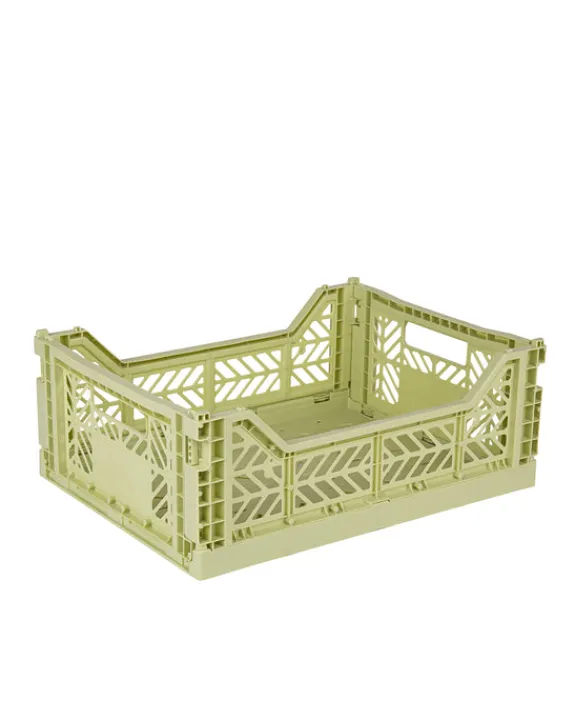 AyKasa - Midi Crate - Lime Cream | Storage & Organisation