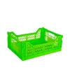 AyKasa - Midi Crate - Neon Green | Storage & Organisation
