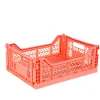 AyKasa - Midi Crate - Salmon Pink | Storage & Organisation