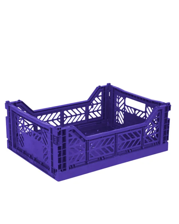 AyKasa - Midi Crate - Sax Blue | Storage & Organisation