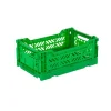 AyKasa - Mini Crate - Green | Storage & Organisation