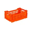 AyKasa - Mini Crate - Orange | Storage & Organisation