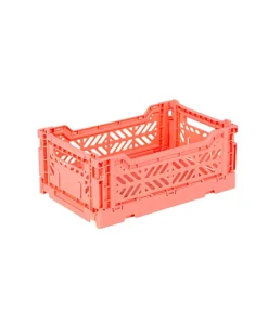 AyKasa - Mini Crate - Salmon Pink | Storage & Organisation