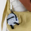 Baggu - Backpack Charm - Light Blue Gingham | Keyrings & Bag Charms | Bags