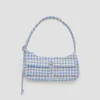 Baggu - Cargo Shoulder Bag - Light Blue Gingham | Bags