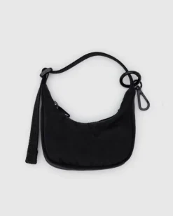 Baggu - Crescent Bag Charm - Black | Keyrings & Bag Charms