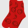Baggu - Crew Sock - Red Happy | Socks