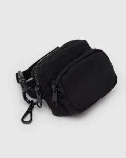 Baggu - Fanny Pack Charm - Black | Keyrings & Bag Charms | Bags