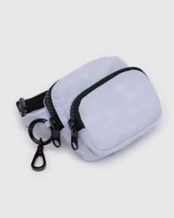 Baggu - Fanny Pack Charm - Lavender Grey | Keyrings & Bag Charms | Bags