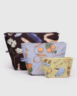 Baggu - Go Pouch Set - Get Ready With Me | Travel | Bags
