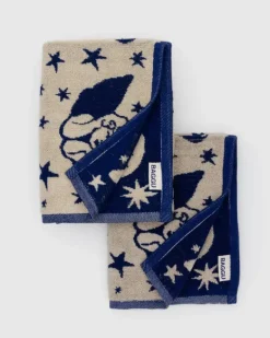 Baggu - Hand Towel Set of 2 - Cherub Bows | Keyrings & Bag Charms | Bathroom
