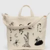 Baggu - Horizontal Zip Duck Bag - Embroidered Ballet Icons | Bags