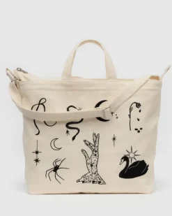 Baggu - Horizontal Zip Duck Bag - Embroidered Ballet Icons | Bags