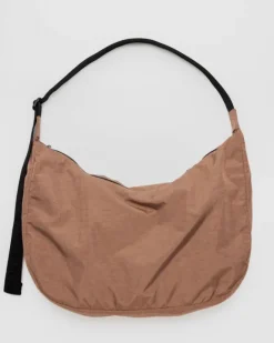 Baggu - Large Nylon Crescent Bag - Cocoa | Bags