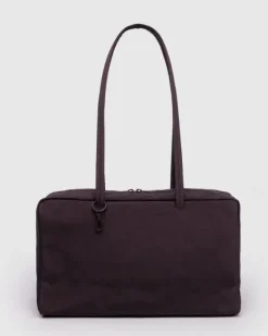 Baggu - Medium Nylon Bowler Bag - Chocolate Plum | Keyrings & Bag Charms | Bags