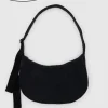 Baggu - Medium Nylon Crescent Bag - Black | Bags