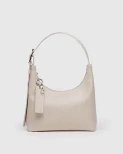 Baggu - Mini Recycled Leather Shoulder Bag - Stone | Bags