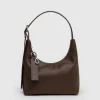 Baggu - Mini Recycled Leather Shoulder Bag - Brown | Bags