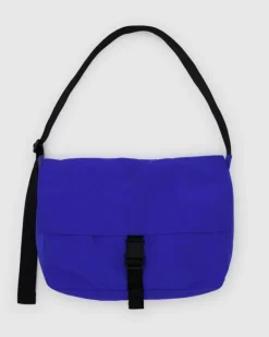 Baggu - Nylon Messenger Bag - Lapis | Bags