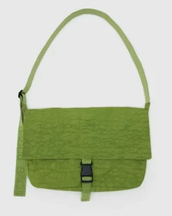 Baggu - Nylon Messenger Bag - Green Juice | Bags