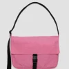 Baggu - Nylon Messenger Bag - Azelea Pink | Bags