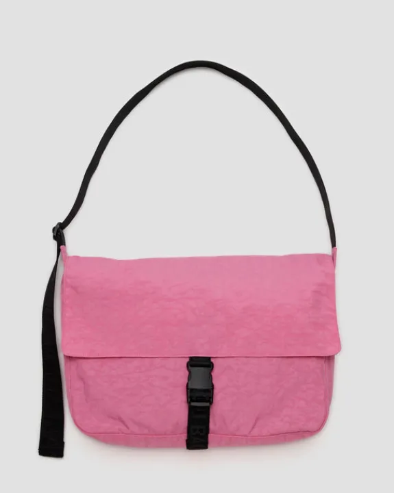 Baggu - Nylon Messenger Bag - Azelea Pink | Bags