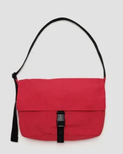 Baggu - Nylon Messenger Bag - Candy Apple | Bags