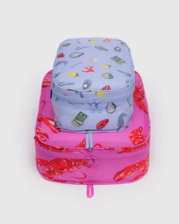 Baggu - Packing Cube Set - Sea Creatures | Travel | Bags