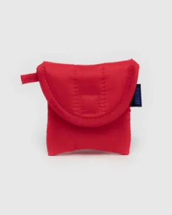 Baggu - Puffy Earbuds Case - Candy Apple | Travel | Cases & Pouches