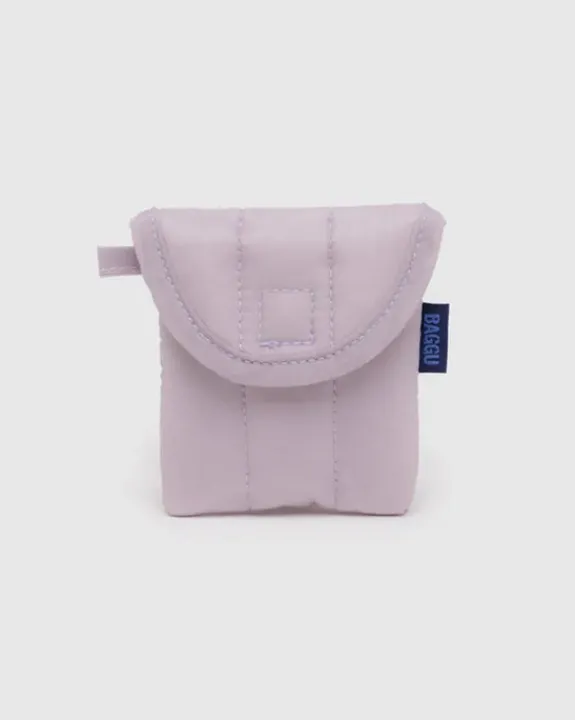 Baggu - Puffy Earbuds Case - Dusty Pink | Travel | Cases & Pouches