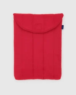 Baggu - Puffy Laptop Sleeve - 13/14 inch - Candy Apple | Cases & Pouches