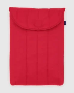 Baggu - Puffy Laptop Sleeve - 16 Inch - Candy Apple | Cases & Pouches | Bags