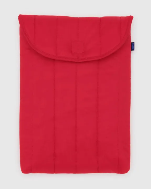 Baggu - Puffy Laptop Sleeve - 16 Inch - Candy Apple | Cases & Pouches | Bags