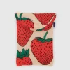 Baggu - Puffy Tablet Sleeve 8" - Strawberry | Travel | Cases & Pouches