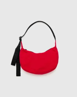 Baggu - Small Nylon Crescent Bag - Candy Apple | Bags