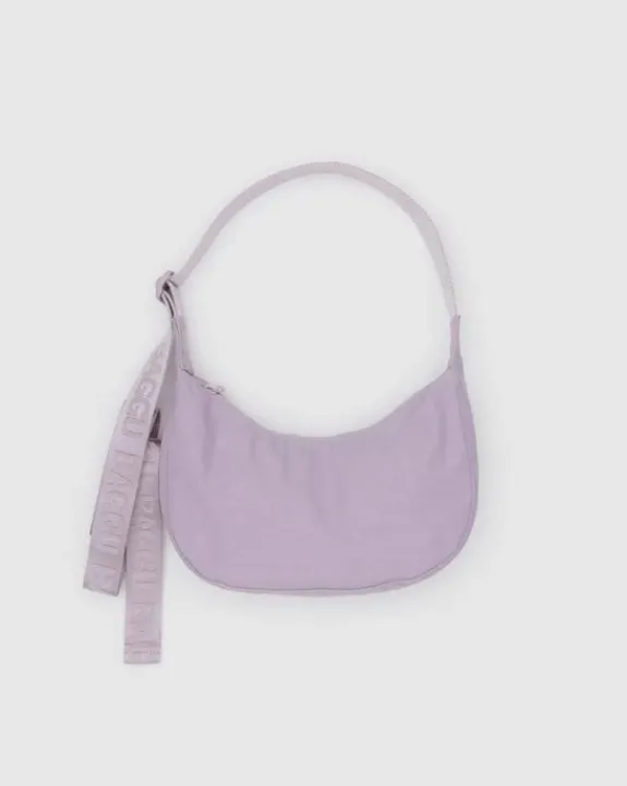 Baggu - Small Nylon Crescent Bag - Dusty Pink | Bags