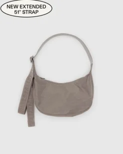 Baggu - Small Nylon Crescent Bag - Dove | Bags