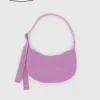 Baggu - Small Nylon Crescent Bag - Peony Pink | Bags