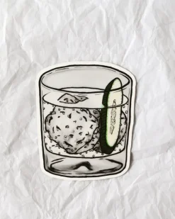 BILLIE JUSTICE THOMSON - Gin and Tonic Magnet | Fun Things For The Kitchen | Magnets