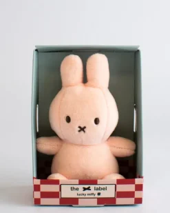 Bon Ton Toys - Lucky Miffy Sitting Pink in giftbox - 10 cm | Kids Baby