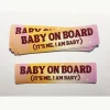 Carla Adams - I am baby Bumper Sticker | Stickers, Stationery & Scrapbooking