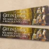 Carla Adams - LOTR Bumper Sticker | Keyrings & Bag Charms | Stickers, Stationery & Scrapbooking
