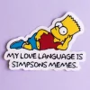 Carla Adams - Simpsons Meme Vinyl sticker | Stickers, Stationery & Scrapbooking