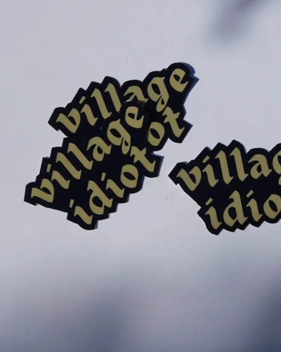 Carla Adams - Village Idiot Sticker | Stickers, Stationery & Scrapbooking
