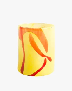 casa celva - Giro Tumbler - Yellow and Red | Mugs & Glasses | Ceramics & Glass